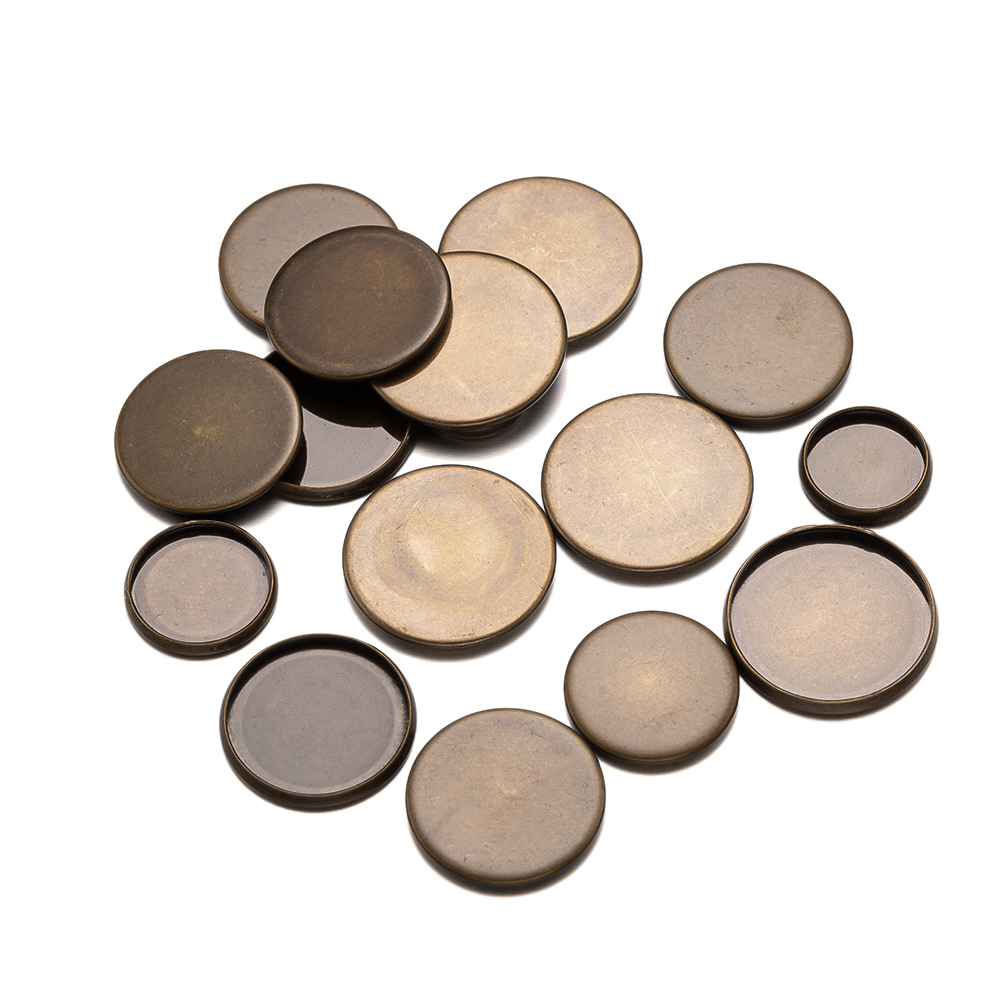 20 sztuk antyczny brąz płaskie – Bezels Set Pendant recenzja i cena