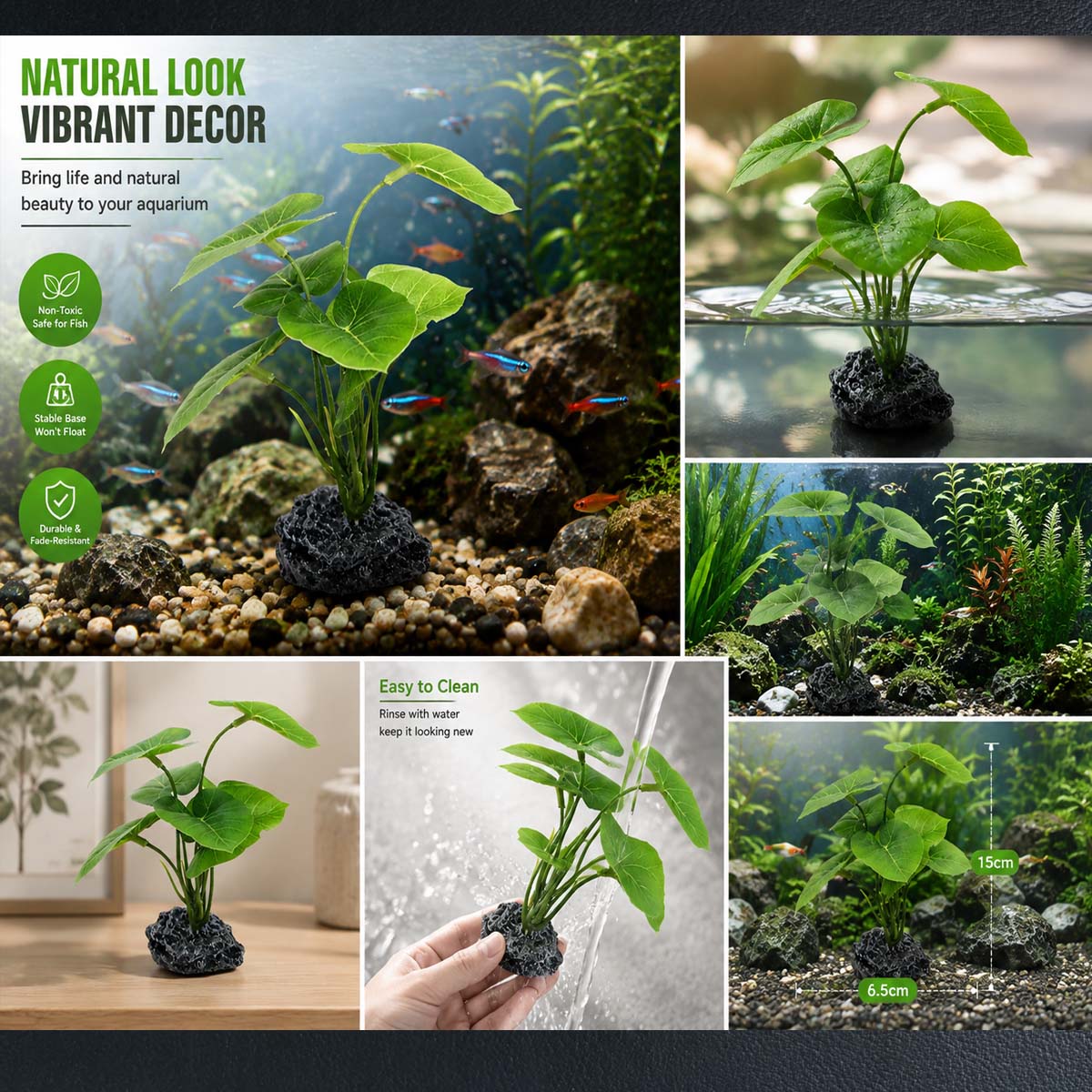 1 szt. Sztuczna roślina akwari – Terrarium Moss Art recenzja i cena
