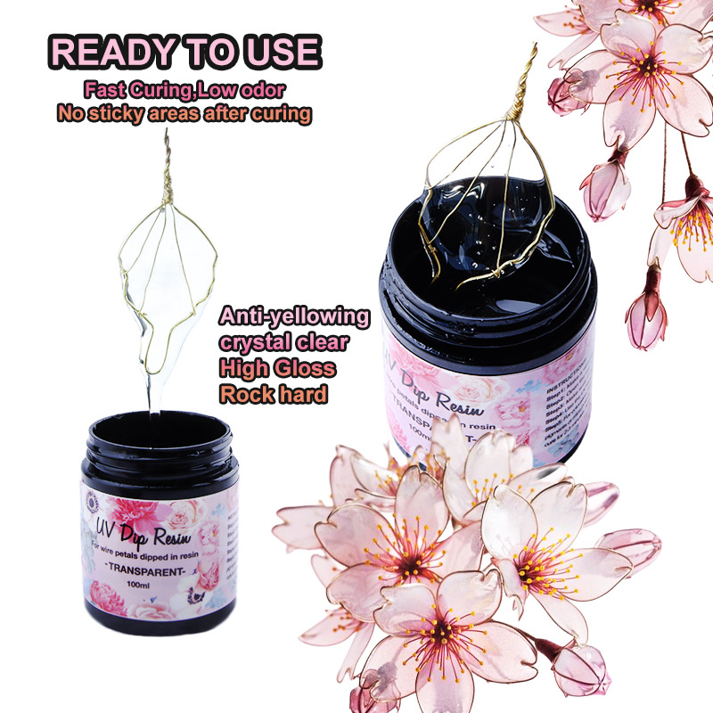 UV DIP żywiczny klej UV płyn d – Flower Preservation Resin recenzja i cena